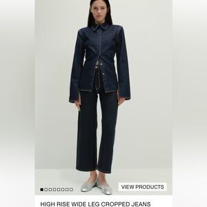 H&M Wide Jeans - New